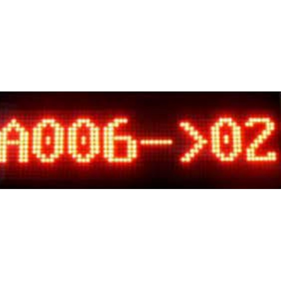 Afficheur Guichet Led :52X15X5.5 QMS-LED31