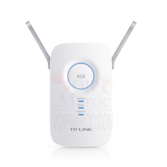 Répéteur de signal WiFi AC1200 Mbps Dual-Band (N300 + AC867) avec port Ethernet Gigabit RE350