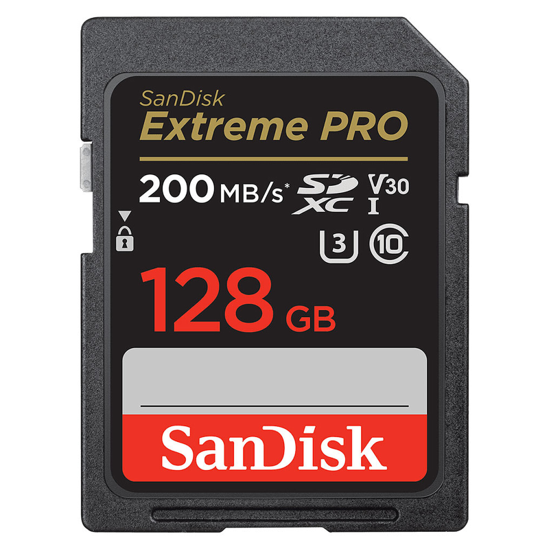 CARTE SDHC™ ET SDXC™ UHS-I SANDISK EXTREME PRO 128G SDSDXXD-128G-GN4IN