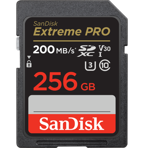 CARTE SDHC™ ET SDXC™ UHS-I SANDISK EXTREME PRO - 256GO SDSDXXD-256G-GN4IN