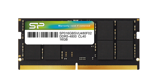 Barette Mémoire 16 GB DDR5-4800 CL40 SODIMM