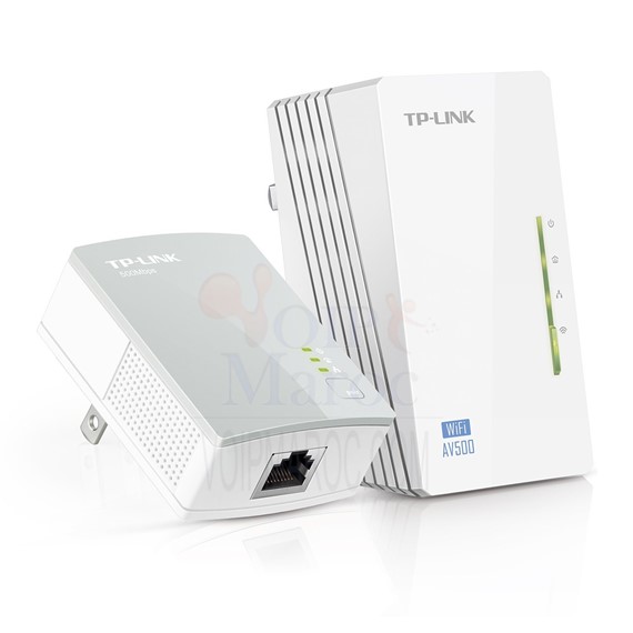 Kit de démarrage Extenseur CPL AV500 Wi-Fi N 300 TL-WPA4220KIT