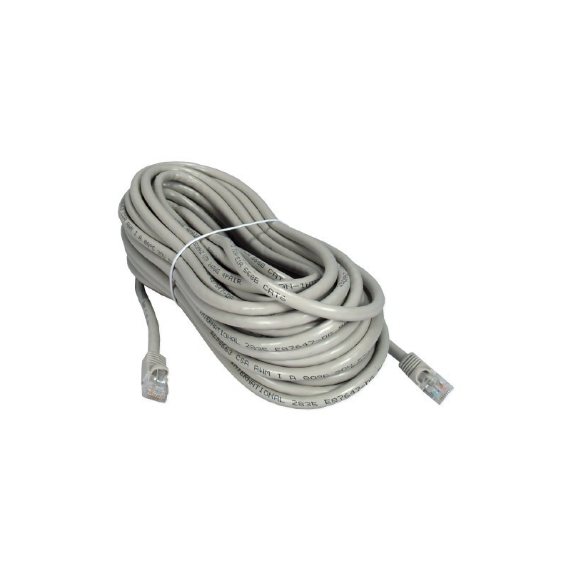 CÂBLE RESEAU UTP CAT6 PATCH CORD AVEC CONNECTEURS RJ45 MALE/MALE 20m UTP-Cat6-patch