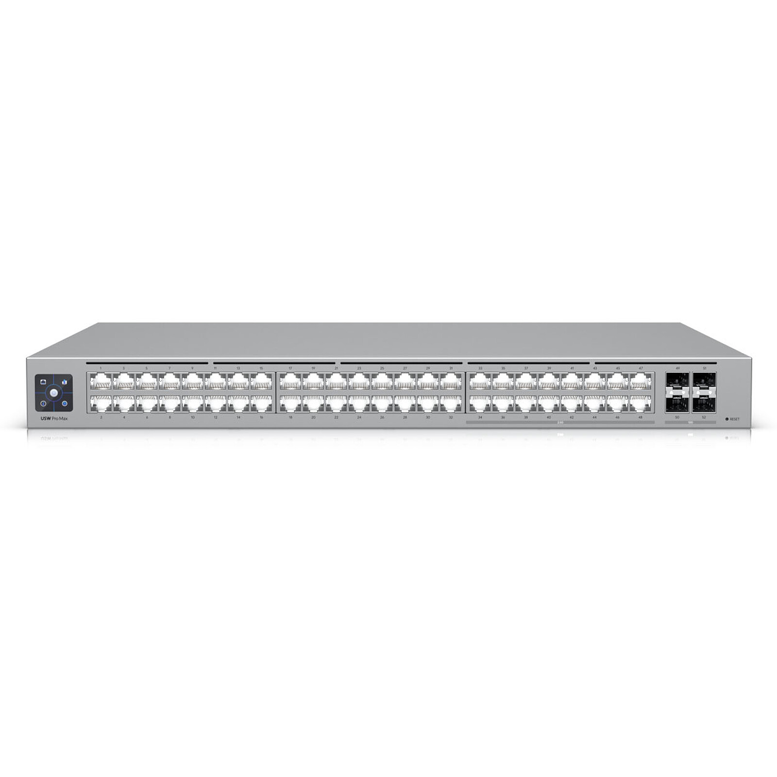 Switch PoE 32 Ports + 16 Ports 2,5 GbE + 4 Ports SFP+ 10 Gbps dédiés