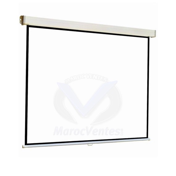 Ecran de Projection motorisé 2mx2m VISIOTEK VISIO-2*2