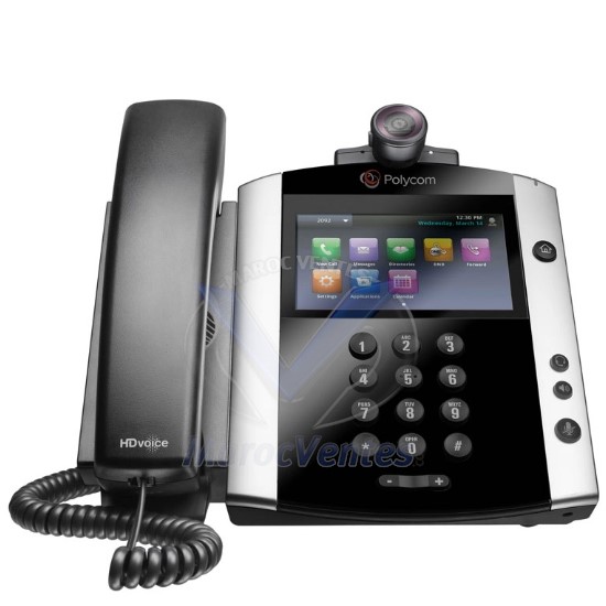 Téléphone IP Lync, câble, bureau, 1 x Ligne Totale - VoIP, nom de l