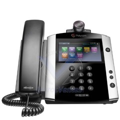 Téléphone IP Lync, câble, bureau, 1 x Ligne Totale - VoIP, nom de l'Appelant - Haut-parleur Main Libre - 2 x Réseau (RJ45) - USB - PoE Ports VVX600