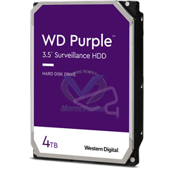 Disque Dur Interne 3.5" PURPLE SURVEILLANCE HARD DRIVE 4 TB SATA 6BG/S 256 CACHE