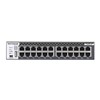 Switch manageable et stackable 24 x 10 Gigabit demi-largeur avec 24 x 10 Gigabit cuivre et 4 x SFP+ partagés Niveau 3