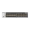 Switch manageable et stackable 24 x 10 Gigabit demi-largeur avec 12 x 10 Gigabit cuivre et 12 x SFP+ Niveau 3