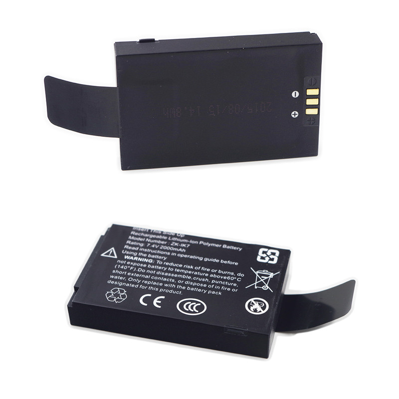 Batterie de Secours de la Série ZK Iface 2000 mAH Adaptée à Uface302 D3047_BAT