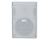 Enceinte 75W Blanche Haut-Parleur 2 Voies Intérieur-Extérieur Plafond Surface ou Fixation murale