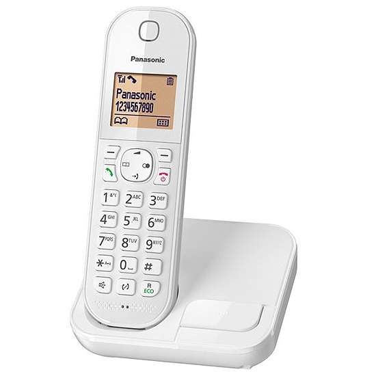 Téléphone sans Fil Dect Blanc KX-TGC410