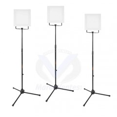 KIT DE 3 PROJECTEURS LED POUR STUDIO VIDEO & PHOTO AVEC LUMIERE CONTINUE DIGITAL LED TRIPOD CHINT-G-NEP