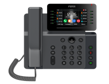 Téléphone IP Haut d'entreprise écran Couleur de 4,3 pouces, 20 Lignes SIP, Bluetooth et WiFi Intégré 10 touches DSS programmables