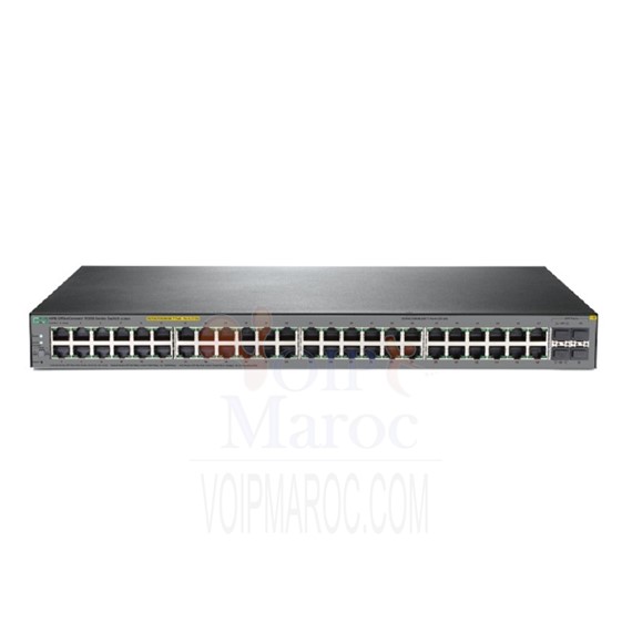 Switch HPE 1920S 48G 4SFP PPoE+ 370 W JL386A