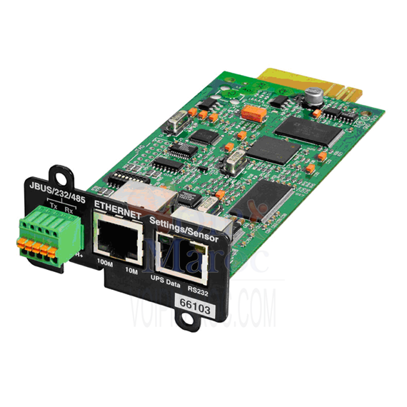 Réseau et carte MODBUS-MS MODBUS-MS