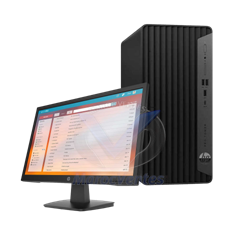 PC Bureau  ProDesk Tour 400 G9 i5-12500 + Écran P22v G5 8Go 512Go SSD Freedos