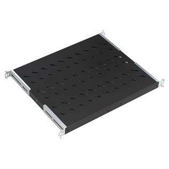PLATEAU FIXE P600 UNIV LANDE 19" 1U NOIR LN-RAF-SBT-D600-BL-UNV