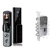 SERRURE INTELLIGENTE WIFI TUYA+EMPR.+NFC+CODE+CLES+LCD+CAM