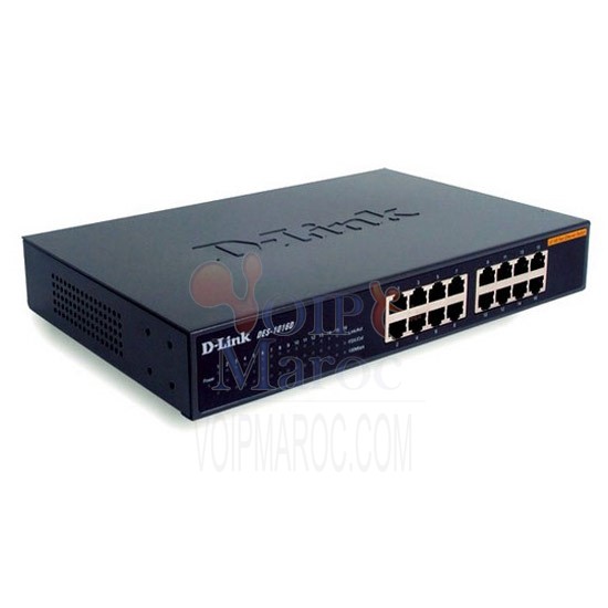 D-LINK SWITCH 16-port 10/100Base-T Unmanaged DES-1016D/E