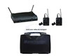 KIT DOUBLE MICRO CRAVATE SANS FIL UHF
