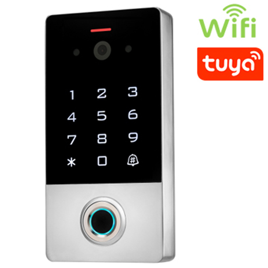 Interphone Vidéo WIFI VF1 avec Contrôle d'accès par Empreinte Digitale VF1