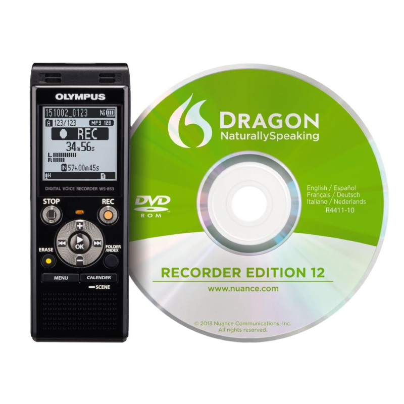ENREGISTREUR VOCAL - DICTAPHONE WS-853 DNS