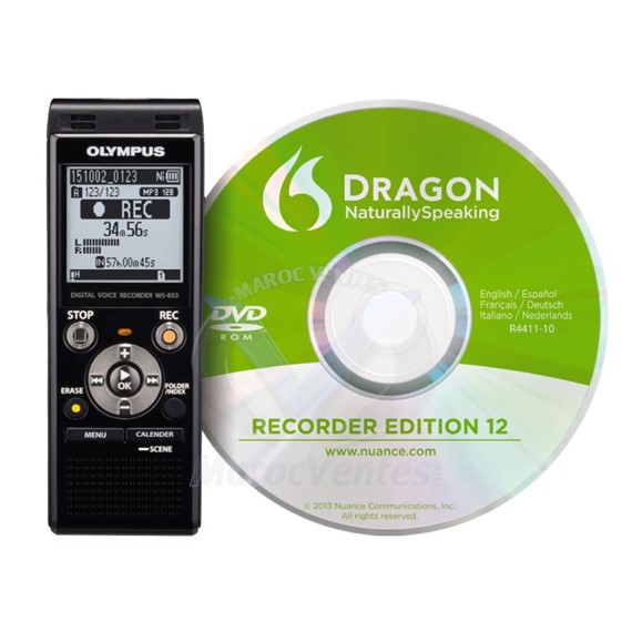 ENREGISTREUR VOCAL - DICTAPHONE WS-853 DNS