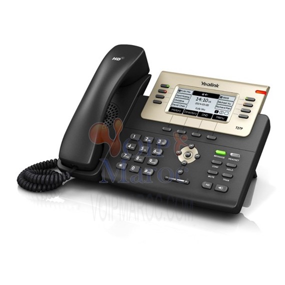 Téléphone IP D’entreprise Pour Standardiste T27P
