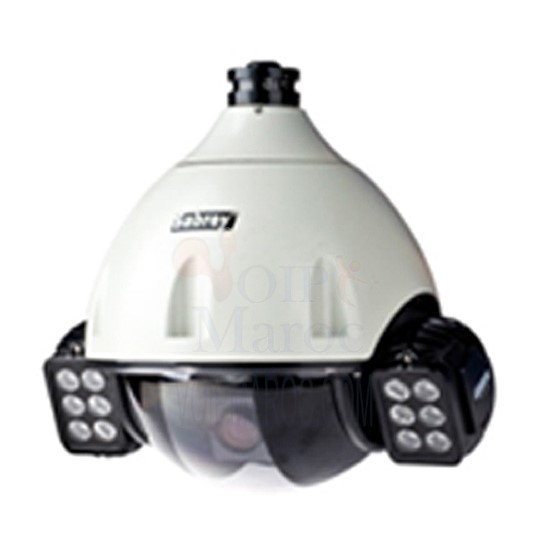 CAMERA SPEED DOME INFRAROUGE  avec 600TVL haute résolution et zoom optique 22 X. 04M21Z22F