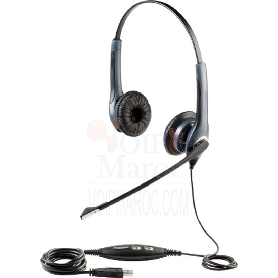 Micro-casque GN-2000 Series USB 20001-492 Duo - Pour téléphonie IP via un PC 20001-492