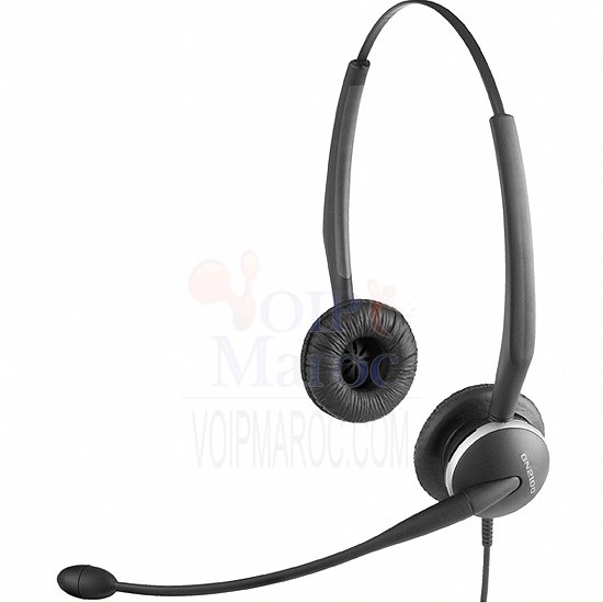 Micro Casque Filiaire Jabra GN2100 Duo Flex-Boom (vendu sans cordon) 2129-82-04