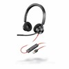 Poly Blackwire 3320 Casque filaire Duo pour PC / Mac simple confortable USB