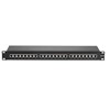 PANNEAU DE BRASSAGE 24 PORTS RJ45 CAT6 19  UTP