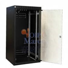 Armoire Informatique 19" 32 Unités 600 x 800 avec Porte en Verre 32U-19"/600*800