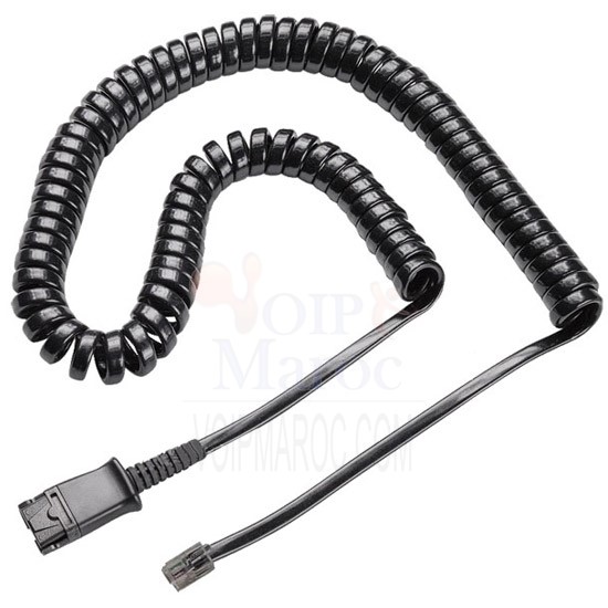 Cordon U10P-S inversé (Lucent, Barphone, Philips) 38099-01