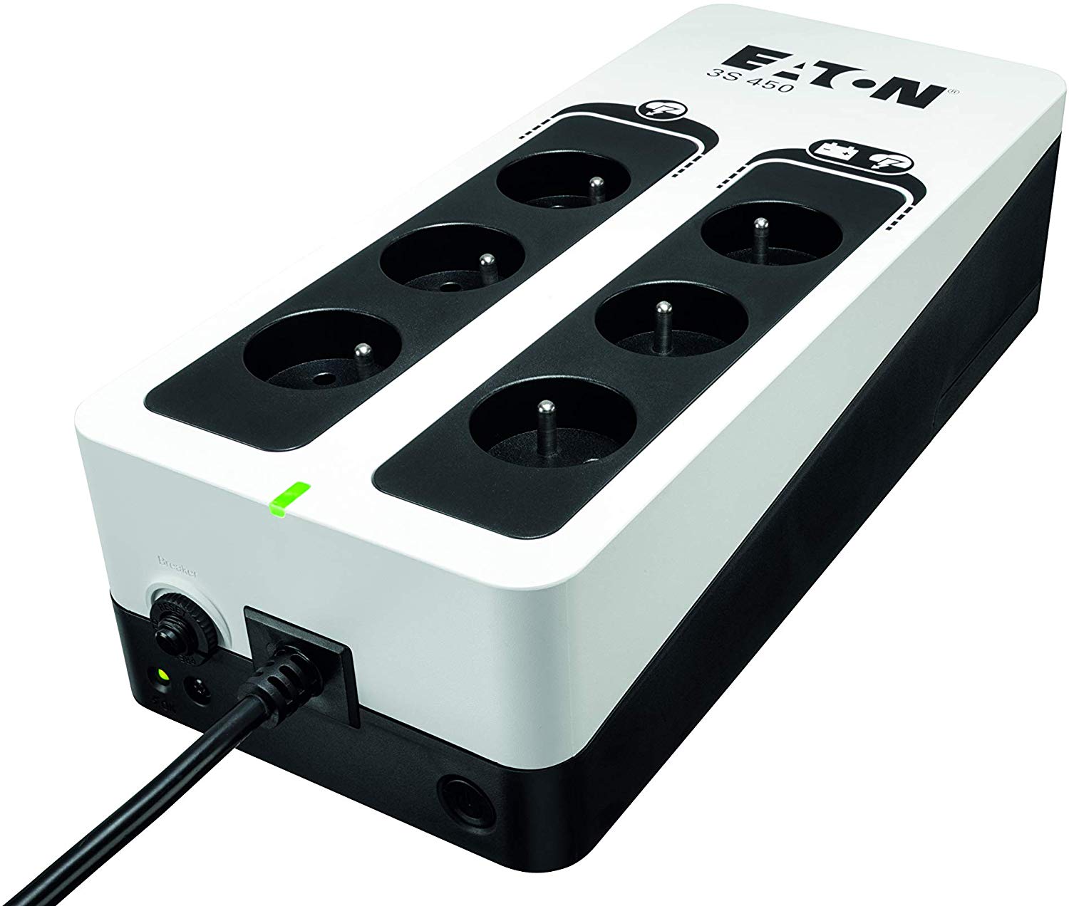 Onduleur 3S 450 FR Off-line UPS 3S450F450VA (6 prises FR) 3S450F