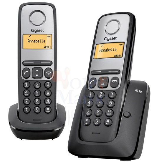 Gigaset A130 duo noir 4250366836119