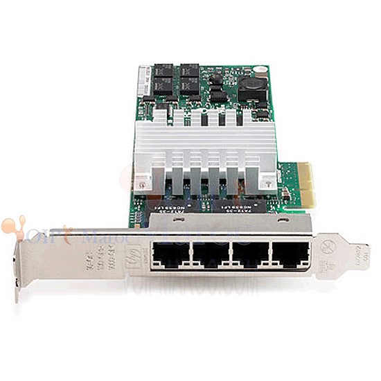 Carte réseau Ethernet Gigabit PCI-Express 4 ports cuivre HP NC364T 435508-B21