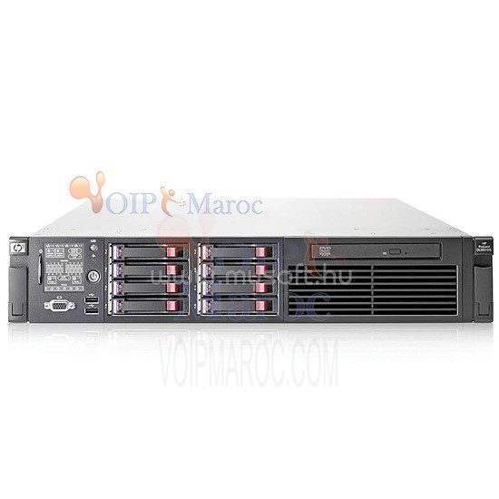 Serveur Proliant DL380G7 E5620 2x2GB P410i/256 2x146GB SAS DVD-RW 1x460W 3YW 470065-455