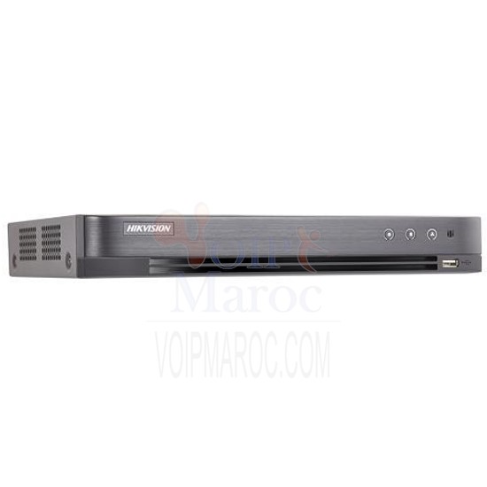 DVR 8 Channel 5MP 4K Sortie HDMI/VGA 1 Interface Sata. 4DS_DS-7208HUHI-K1