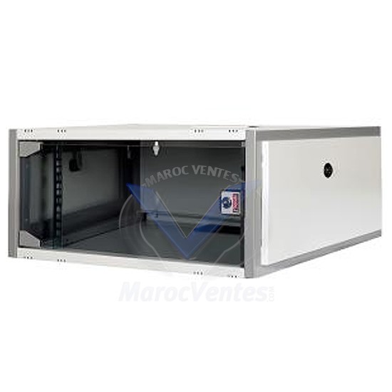 Armoire HYPERLINE SERIES 600 * 600 - 4U - RAL 7035 LIGHT GREY LN-HL-04U6060-CC-A/F