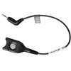 CCEL 191-2,Dect/GSM Cable EasyDisconnect avec cable de 100 cm 2.5mm  3 Pole jack plug 500361
