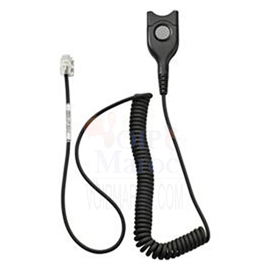 CSTD01 Cordon Etiro RJ 11 EasyDisconnect Sensibilité Standard code Couleur Standard 5362