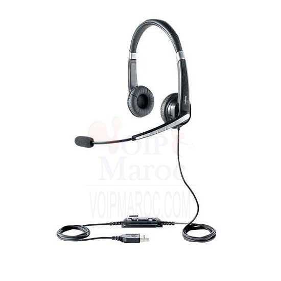 Casque micro filaire UC Voice 550 MS Duo 5599-823-109