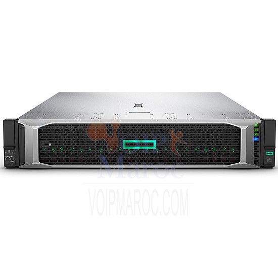 Serveur Rackable HPE DL380 Gen10 4110 2.1GHz 8-core 1P 16GB-Ram P408i 875671-425