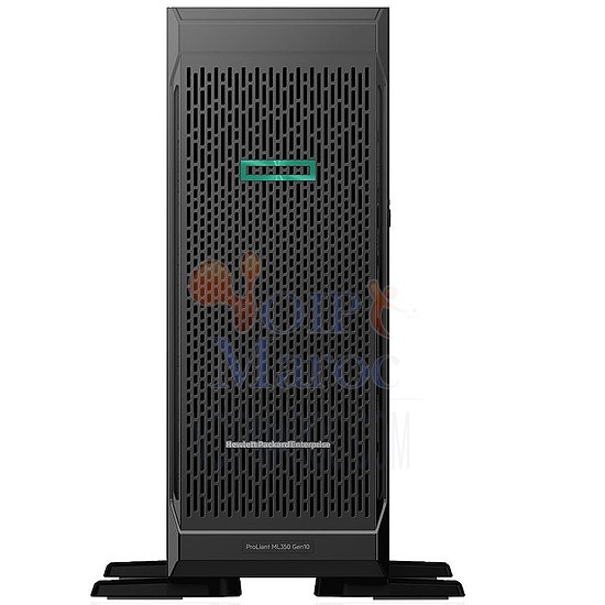 Serveur HPE ProLiant ML350 Gen10 4110 1P 16GB-R P408i-a 8SFF 1x800W 877621-421
