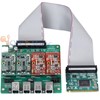 Carte analogique 4 Port Mini-PCI + 4 FXO module