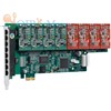 carte analogique PCI-E  8 ports FXO/FXS A800E